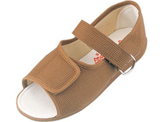 【仕様】●サイズ：25.0cm●重さ：370g（両足23.0cm）●材質：綿刺子織、軽量合成ゴムソール●屋外＆室内用【備考】※メーカーの都合により、パッケージ・仕様等は予告なく変更になる場合がございます。【検索用キーワード】マリアンヌ製靴　まりあんぬせいくつ　靴　シューズ　リハビリ靴　リハビリシューズ　介護シューズ　介護靴　屋外履き　屋外用　外出用　室内履き　室内用　屋外屋内両用　ブラウン　茶色　ちゃいろ　25．0cm　25cm　婦人用　女性用　歩行関連用品　両足用　左右両方　左右両足　両足　1足　リハビリシューズ　りはびりしゅーず　リハビリしゅーず　介援隊　かいえんたい　カイエンタイ　206947　W0243　W503　ウエア・シューズ・グッズ　リハビリシューズ甲部全開で、むくみのある方も快適。マジックバンドでお好みの締め付けに。