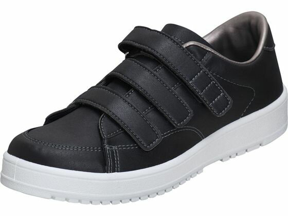 【スーパーSALE限定★10％以上OFF＆2,000円クーポン】【お取り寄せ】ムーンスター Vステップ 07 男女兼用 ブラック 27.0cm お出かけ用 リハビリシューズ 看護 医療