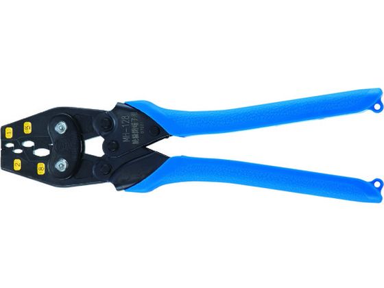 【レビュー投稿で100円OFFクーポン】【お取り寄せ】マーベル 圧着工具(絶縁被覆付閉端接続子用) MH-128 圧着工具 空調 電設資材 作業用品 工具
