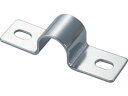 【お取り寄せ】TRUSCO ジョイント金具24型 PB クロム 寸法105×32 穴数2 建築金物 土木 建築資材
