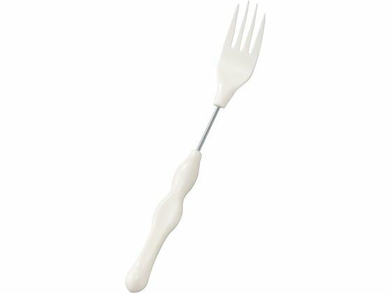 【ブラックフライデー限定★27日9:59迄店内ポイント2倍】【お取り寄せ】斉藤工業 かるまげ35 フォーク大 自助具 食器 食事ケア 介護 衛生材料