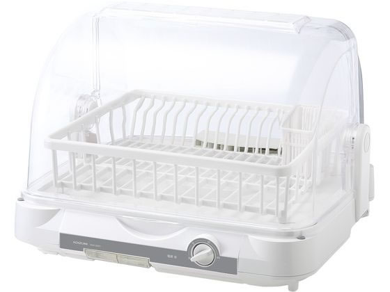 【お取り寄せ】コイズミ 食器乾燥器 大容量6人分収納 樹脂カゴ KDE5001W 調理 キッチン 家電