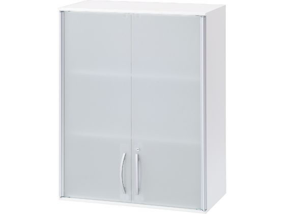 【レビュー投稿で100円OFFクーポン】【メーカー直送】プラス XFストレージ 保管庫ガラス扉上置きW800*D430*H1050mm【代引不可】【組立・設置・送料無料】両開き書庫 スチールキャビネット ロッカー オフィス家具