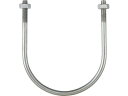 【レビュー投稿で100円OFFクーポン】【お取り寄せ】TRUSCO SGP用Uボルト SUS304 呼び径40A ねじ径W3/8 TSGP-BT40A-S 配管 水廻り設備部材 コンプレッサー 空圧機器 ホース 生産加工用品 作業用品 工具