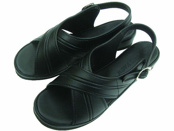 【レビュー投稿で100円OFFクーポン】【お取り寄せ】ニッポンスリッパ オフィスサンダル ブラック M 400..