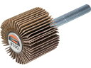 【お取り寄せ】TRUSCO フラップホイール 外径80×幅30×軸径6 (5個入) #120 120# UF8030 軸付ホイール 研削研磨用品 作業用品 工具