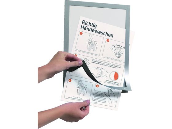 �ڳ�ŷ�����ѡ�SALE������ݥ����2�ܡ�2,000�ߥ����ݥ�ۡڤ����󤻡�DURABLE DURAFRAME �ޥ��ͥå�A4 ����С� DURABLE-49...