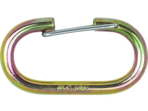 【レビュー投稿で100円OFFクーポン】【お取り寄せ】123 Cリンク 鉄6ミリ HJ-6 墜落制止用器具 安全保護具 作業