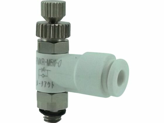 【レビュー投稿で100円OFFクーポン】【お取り寄せ】チヨダ ファイブミニスピードコントローラα 白 メーターアウト4mm・M5×0. FM4R-M5W-O スピードコントローラ コンプレッサー 空圧機器 ホース 生産加工用品 作業用品 工具