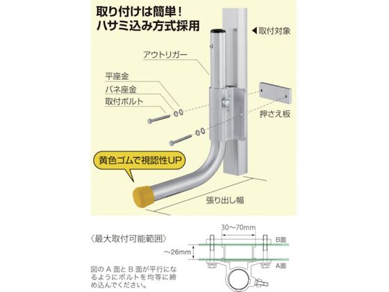 【お取り寄せ】ハセガワ/L型アウトリガー/PAR1.0