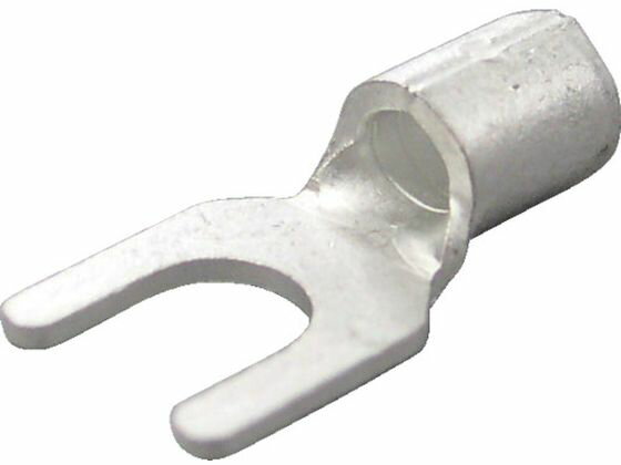 樂天商城 - 【レビュー投稿で100円OFFクーポン】【お取り寄せ】ニチフ 裸圧着端子 Y形(100P)より線2.63~6.64 外寸9 5.5Y-5 圧着端子 スプライス端子 コネクタ 電子部品 電源