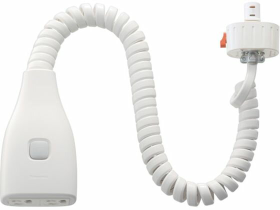 【スーパーSALE限定★10％以上OFF＆2,000円クーポン】【お取り寄せ】Panasonic リーラーコンセントプラグL型 DH27791W 電線保護資材 電気材料 生産加工用品 作業用品 工具