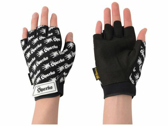 【レビュー投稿で100円OFFクーポン】【お取り寄せ】川西 スパークス指切 2958BK ポリウレタン手袋 革手袋 合皮手袋 PU手袋 作業用手袋