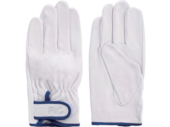 【レビュー投稿で100円OFFクーポン】【お取り寄せ】富士グローブ F-809白M 5845 豚革手袋 革手袋 合皮手袋 PU手袋 作業用手袋