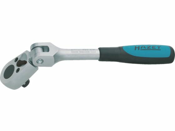 【レビュー投稿で100円OFFクーポン】【お取り寄せ】HAZET ラチェットハンドル(小判型ヘッド・首振りタイプ) 差込角12.7mm 916GK ソケット ソケットレンチ 作業用品 工具