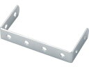 【お取り寄せ】TRUSCO ジョイント金具19型U クロム 寸法102×52 穴数8 建築金物 土木 建築資材