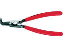 【ポイント2倍★22日20:00〜27日9:59迄】【お取り寄せ】KNIPEX 4621-A01 軸用スナップリングプライヤー 曲 4621-A01 プライヤー...