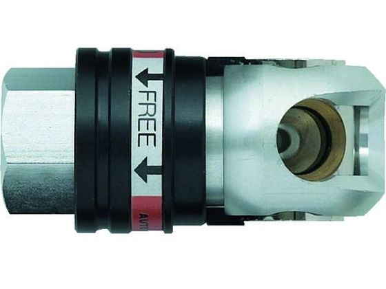 【レビュー投稿で100円OFFクーポン】【お取り寄せ】TRUSCO オートロックスィングカップリング メネジ R3／8 TSC-23SF カップリング 流体継手 チューブ 生産加工用品 作業用品 工具