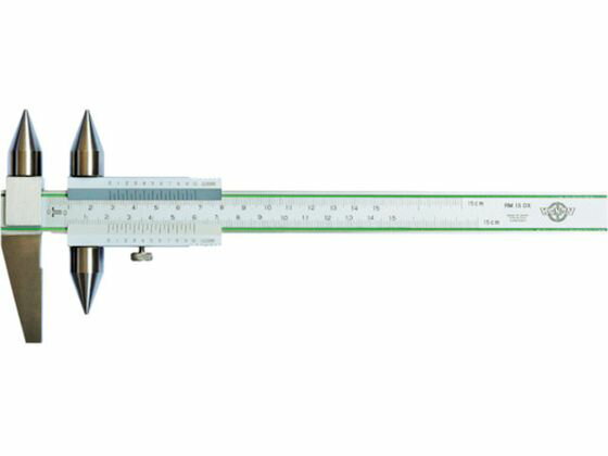 【レビュー投稿で100円OFFクーポン】【お取り寄せ】カノン 丸穴ピッチノギス150mm RM15DX ノギス 計測 作業