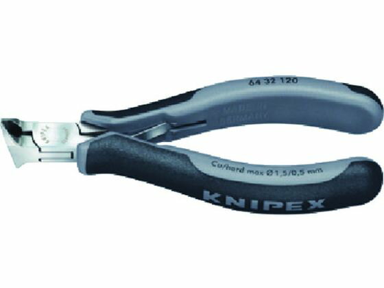 Nippers - 【レビュー投稿で100円OFFクーポン】【お取り寄せ】KNIPEX 6432-120ESD エレクトロニクスエンドカッティングニッパー 6432-120ESD ニッパ ペンチ プライヤー 作業用品 工具