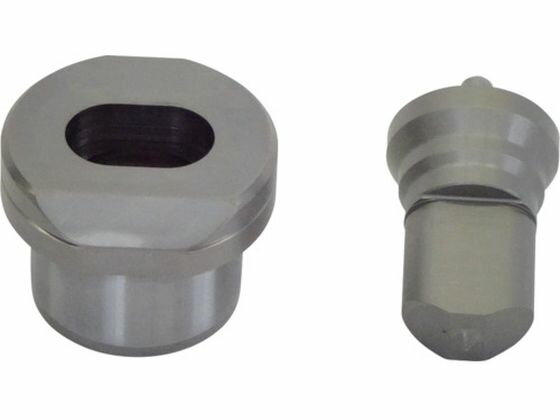 【レビュー投稿で100円OFFクーポン】【お取り寄せ】亀倉 ポートパンチャー用標準替刃 穴径9×18mm N-09X18 バンチャ 電動ノミ 電動工具 油圧工具 作業用品 工具