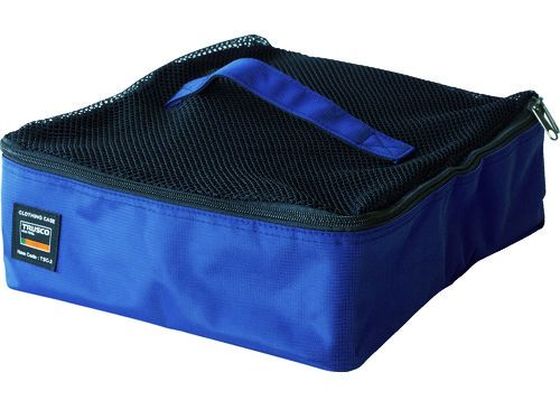 【レビュー投稿で100円OFFクーポン】【お取り寄せ】TRUSCO トラベル収納ケース シャツ4枚用 ネクタイ4本用 ネイビー TSC-2-NV ツールバッグ 工具箱 作業用品 工具