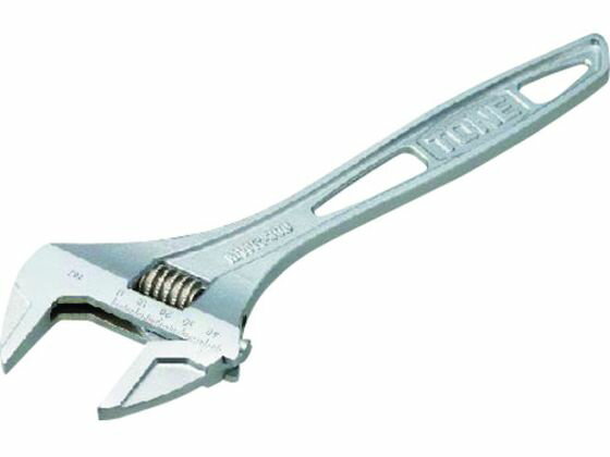 活扳手 - 【レビュー投稿で100円OFFクーポン】【お取り寄せ】TONE ハイパーウォームモンキレンチ MWR-300 レンチ スパナ プーラー 作業用品 工具