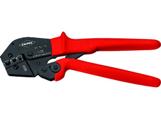 乐天商城 - 【レビュー投稿で100円OFFクーポン】【お取り寄せ】KNIPEX 圧着ペンチ 9752-18 圧着ペンチ ペンチ ニッパ プライヤー 作業用品 工具