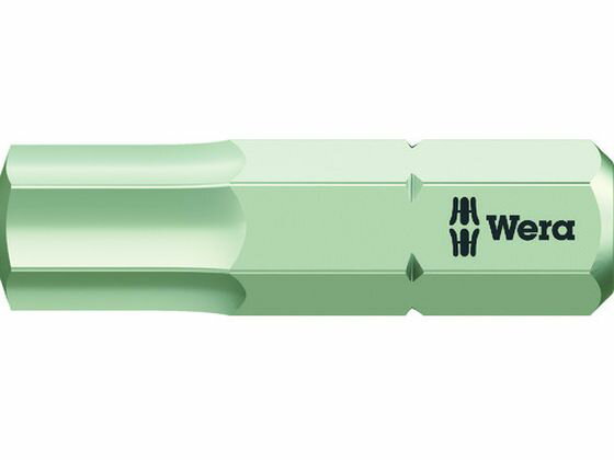 【お取り寄せ】Wera 3840/1 ステンレストーションビット ヘキサゴン6.0×25 071076 ドライバービット 作業用品 工具