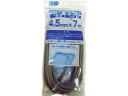 【ポイント2倍★22日20:00~27日9:59迄】【お取り寄せ】Dio 網押えゴム7m巻 太さ4.5mm グレイ 211215 虫除け 殺虫 防虫剤