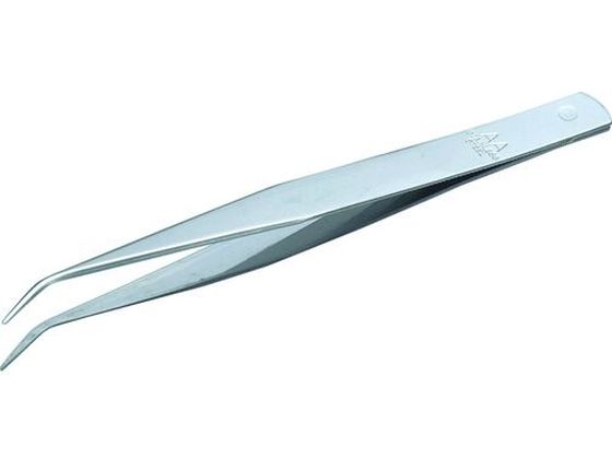 【レビュー投稿で100円OFFクーポン】TRUSCO ステンレス製ピンセット 125mm 先曲り型 TSP-26 ピンセット..