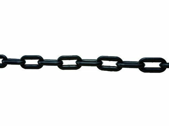 樂天商城 - 【マラソン限定★ポイント2倍】【お取り寄せ】TRUSCO プラチェーン 黒 8MM×6M TPCB8-6BK 三角コーン 区画 現場 安全 作業