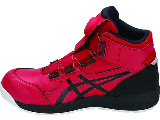 【レビュー投稿で100円OFFクーポン】【お取り寄せ】アシックス ウィンジョブCP304 BOA クラシックレッド×ブラック 23.5cm 安全靴 作業靴 スニーカータイプ 安全保護具 作業