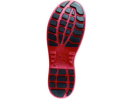 【楽天スーパーSALE限定★店内最大60%OFF】【お取り寄せ】シモン 安全靴 編上靴 SL22-R黒／赤 24.0cm SL22R-24.0 安全靴 作業靴 スニーカータイプ 安全保護具 作業 cocodecow-10479914 ココデカウ サンプル画像2