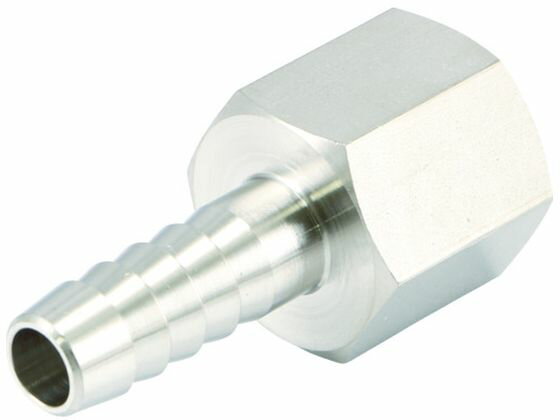 【レビュー投稿で100円OFFクーポン】【お取り寄せ】ASOH SUS 内ねじホースニップル PT1／4×Φ8 HF-7208 継手 アダプター 配管材