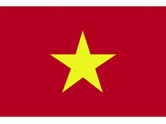 【レビュー投稿で100円OFFクーポン】【お取り寄せ】東京製旗 国旗No.1(70×105cm) ベトナム 416661 安全標識 ステッカー 現場 安全 作業