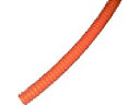 【お取り寄せ】TRUSCOコルゲートチューブ オレンジ スリット入り 内径10 長さ10m 1巻CGT-10OR 電線保護資材 電気材料 生産加工 作業 工具