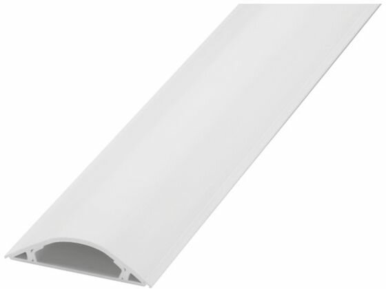 【レビュー投稿で100円OFFクーポン】送料無料 【お取り寄せ】マサル ガードマン2R 7号 1m ホワイト GR7102 床用配線カバー モール ケーブル 電源タップ 配線パーツ 家電