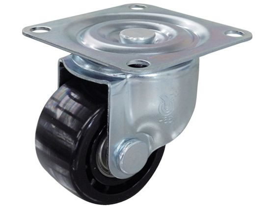 乐天商城 - 【マラソン限定★ポイント2倍】【お取り寄せ】ユーエイ プレート式キャスター自在車75径強化ナイロン車輪 CAL-HG-75GNB キャスター 筐体 機構部材 金物