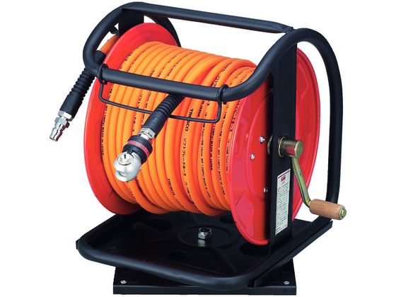 【レビュー投稿で100円OFFクーポン】【お取り寄せ】TRUSCO C型エアーリール スィングカップリング付 7×10mm 30m巻 TAC-7-30N ホース ホースリール コンプレッサー 空圧機器 生産加工用品 作業用品 工具