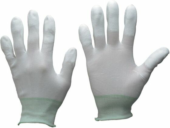 【レビュー投稿で100円OFFクーポン】【お取り寄せ】トワロン ウレタン指先コート手袋 チップタッチ LL 110-LL 背抜き手袋 軍手 作業用手袋