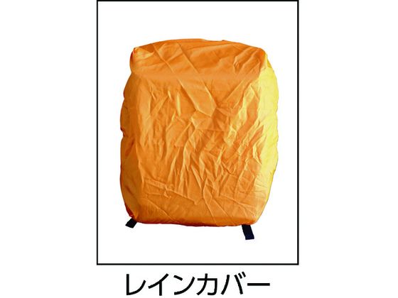 【お取り寄せ】TRUSCO/プロ用軽量ボックス型リュックショルダーコンテナ/A3BL-BK