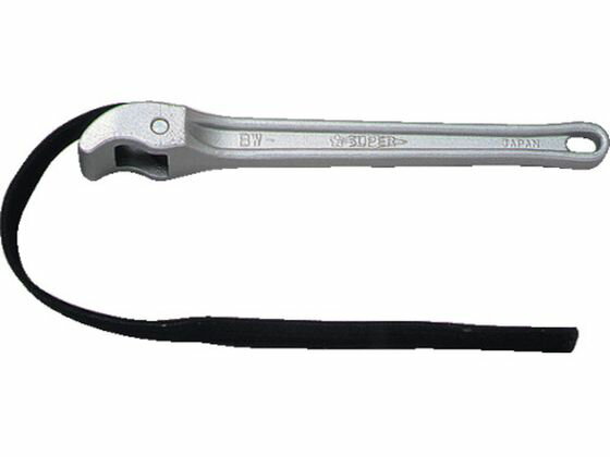 乐天商城 - 【レビュー投稿で100円OFFクーポン】【お取り寄せ】スーパー アルミ製ベルトレンチ(無傷型)くわえられる管(外径):15〜280 本体全長:300mm BW2L スパナ プーラー レンチ 作業用品 工具