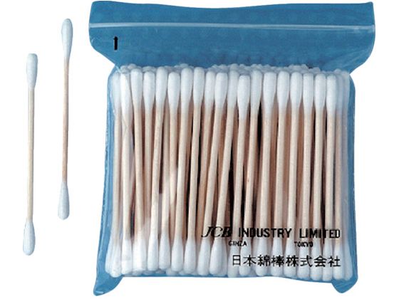 【レビュー投稿で100円OFFクーポン】【お取り寄せ】JCB 工業用綿棒A3D-100 (100本入) A3D-100 綿棒 耳..