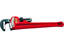 【マラソン限定★2000円クーポン&ポイント2倍】【お取り寄せ】RIDGID 強力型ストレート パイプレンチ 350mm 31020 空調配管工具 水道 空調配...