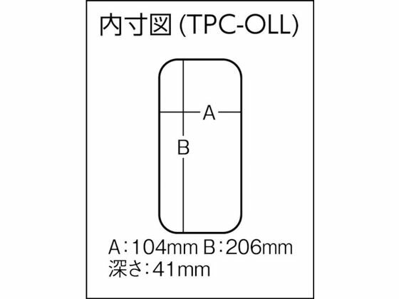 �ڥޥ饽������2000�ߥ����ݥ���ݥ����2�ܡۡڤ����󤻡�TRUSCO �ѡ��ĥ����� 214��118��45 TPC-OLL �ġ���ܥå��� �ġ���Хå� �ݴ� ���