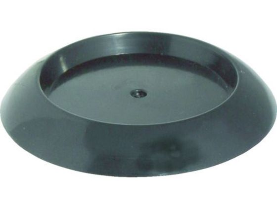 【お取り寄せ】TRUSCO キャスタ-用受け皿 79MM 黒 TUK790-BK