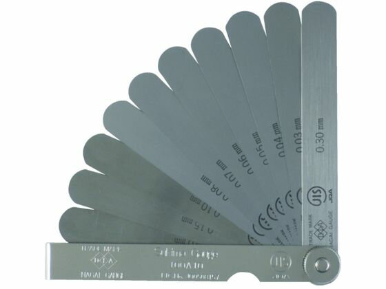 【レビュー投稿で100円OFFクーポン】【お取り寄せ】DIA JIS規格すきまゲージ100A13 100A13 定盤 ゲージ ケガキ 測定 作業