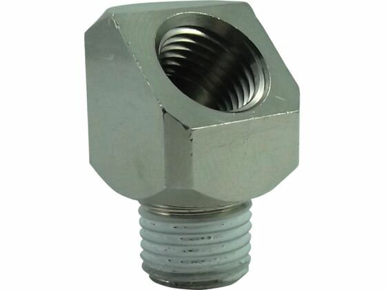 【レビュー投稿で100円OFFクーポン】【お取り寄せ】チヨダ 45度エルボ Rc1／4・R1／4 PL45-2F-2M 継手 アダプター 配管材