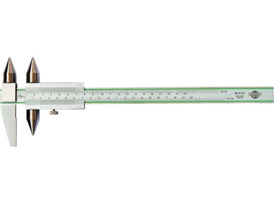 【レビュー投稿で100円OFFクーポン】【お取り寄せ】カノン 丸穴ピッチノギス200mm RM20DX ノギス 計測 作業